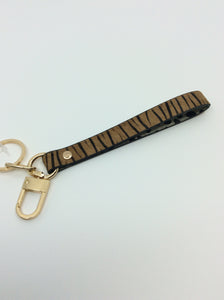 Cheetah Print Strap Keychain